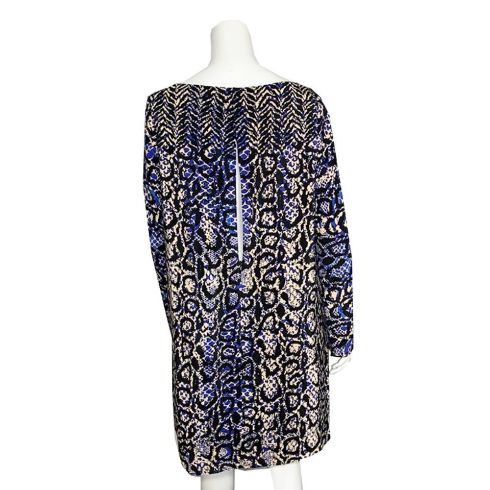 Tibi Python Shift Silk Mini Dress - image 6
